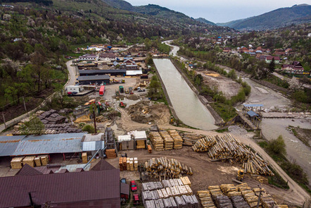 David Hup & Michiel van Noppen | Raubbau | Logging area